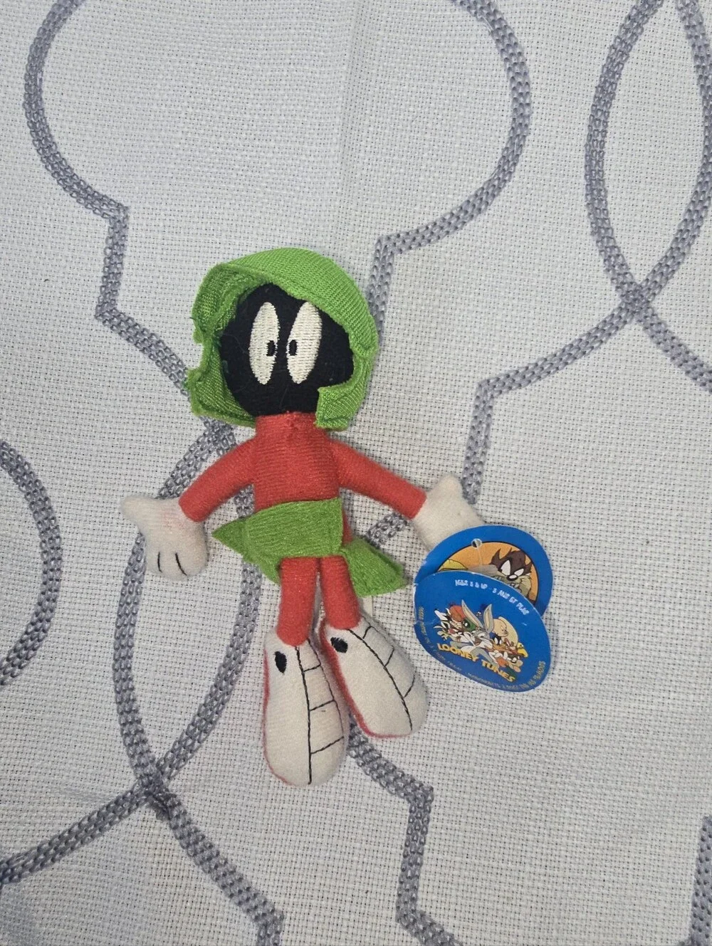 Vtg Starbucks Looney Tunes Finger Puppets Tweety Marvin Sylvester & Taz Set Of 4